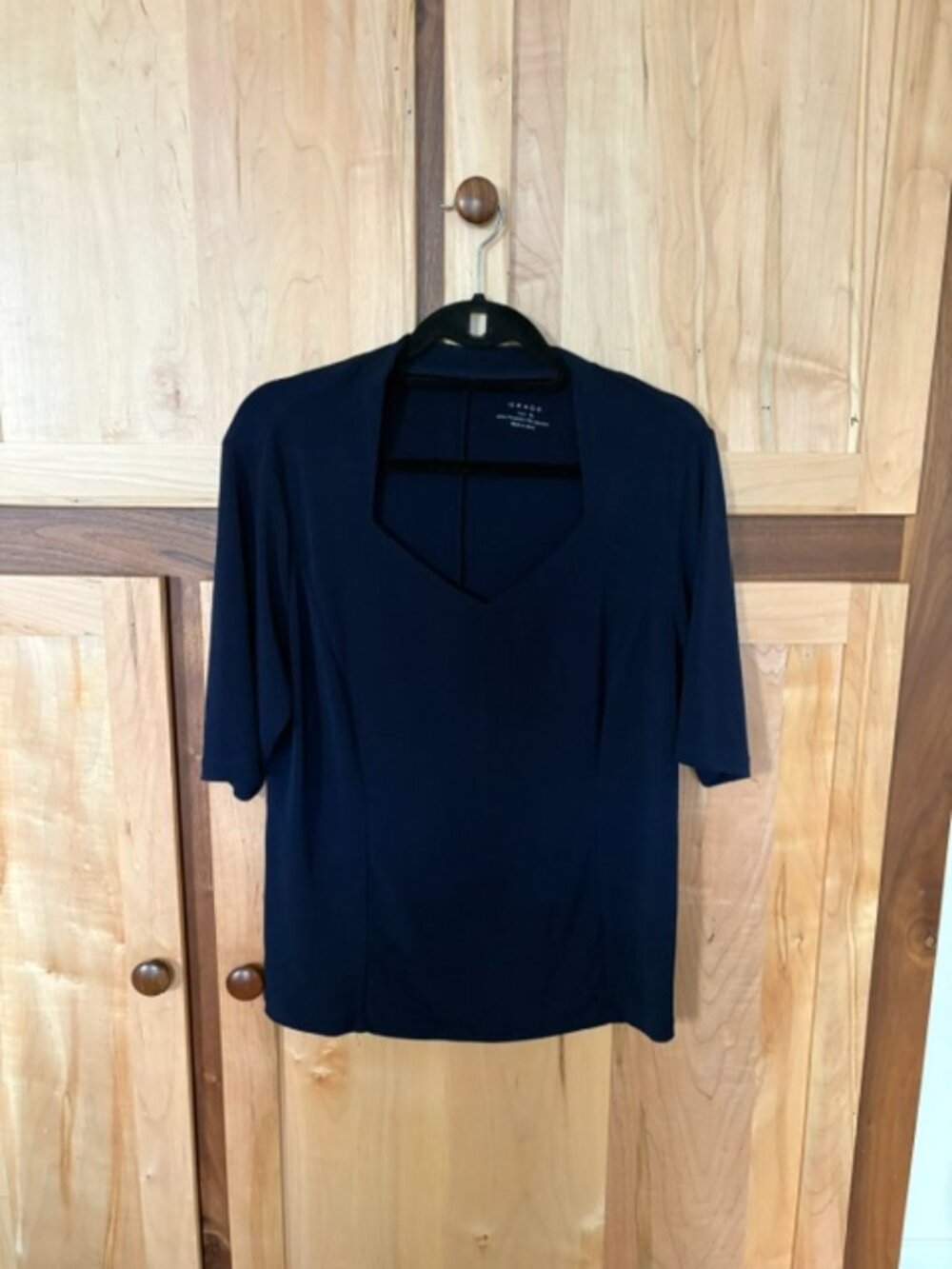 Grace Navy Blue Top - XL